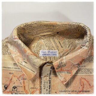 "Chemise de Paris", actuellement exposée à Viroflay dans la galerie À l'écu de France.
#sculpturepapier #papersculpture
#viroflay #galeriealécudefrance
#laurencelehel #purpapier #paperartiste