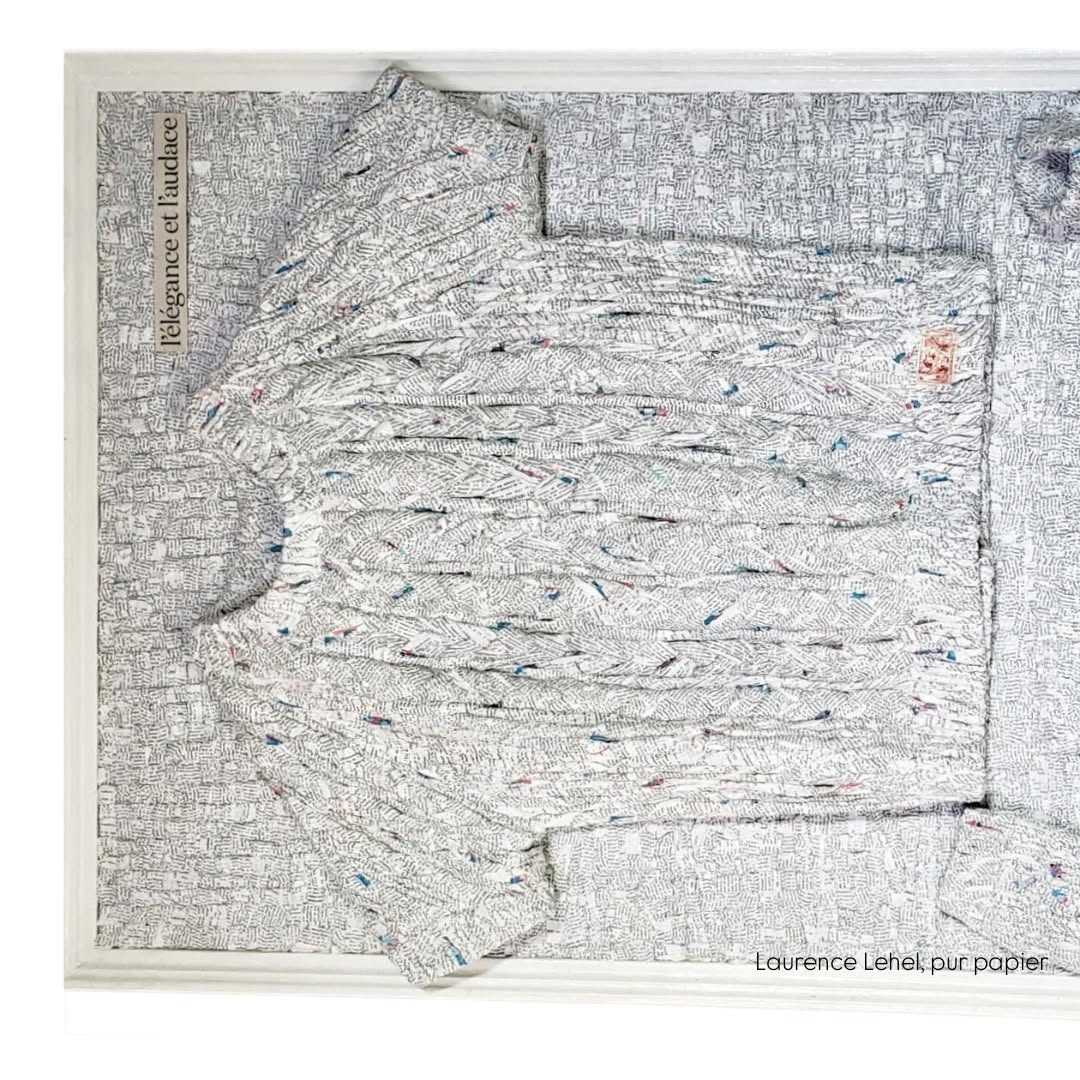 "L'élégance et l'audace" sera exposé du 10 au 14 décembre au @salondesbeauxarts au @refectoiredescordeliers
#laurencelehel #purpapier #paperartiste
#sculpturepapier #papersculpture