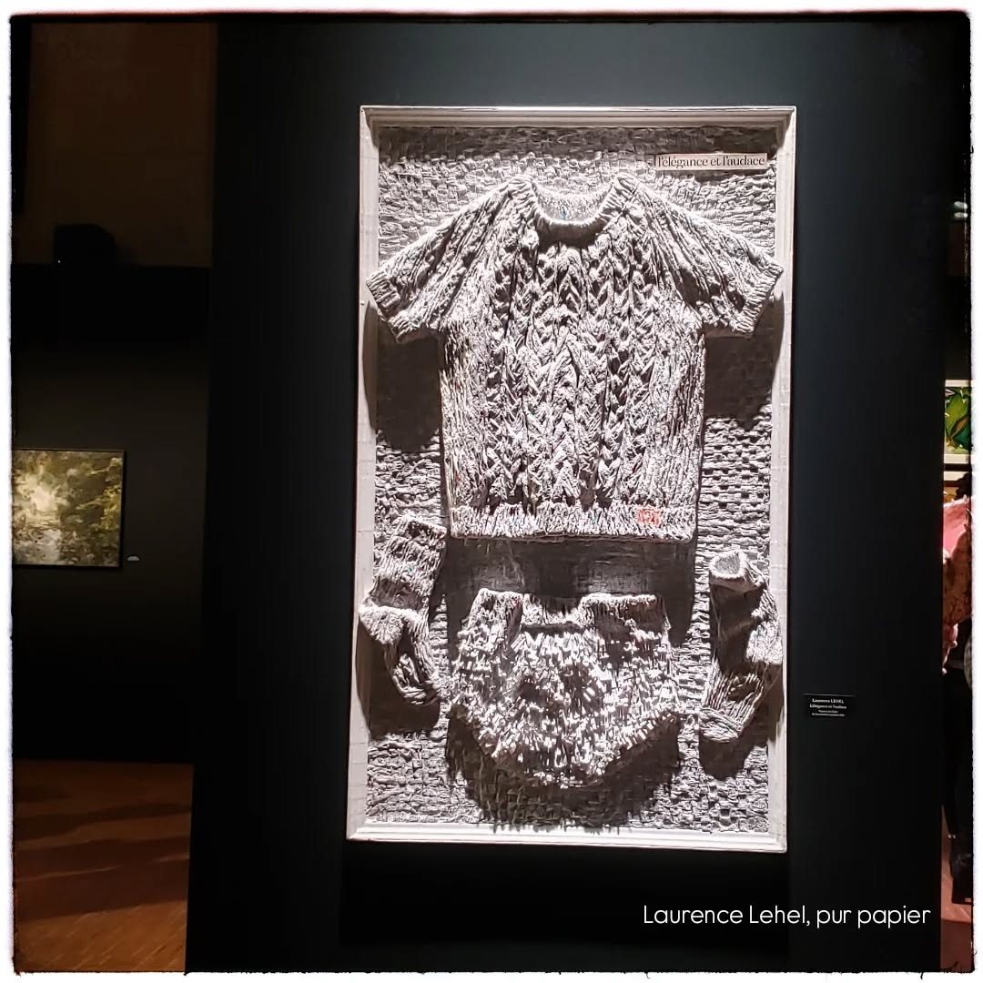 Jusqu'à dimanche @salondesbeauxarts au @refectoiredescordeliers
#sculpturepapier #laurencelehel #purpapier