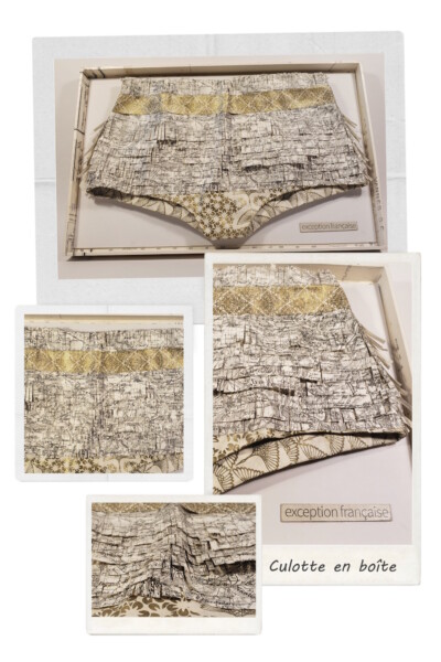 Culotte "Exception française" en boite. Culotte "Exception française"