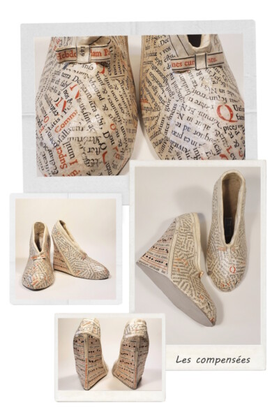 les compensées "So chic" Les souliers compensées